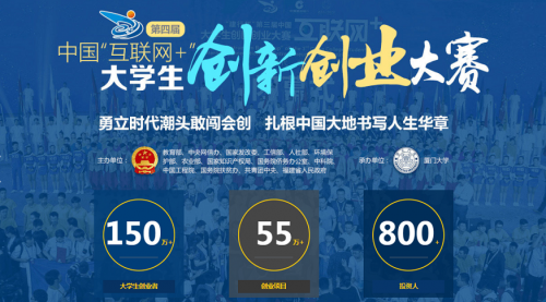 第四屆中國“互聯網+” 大學生創新創業大賽