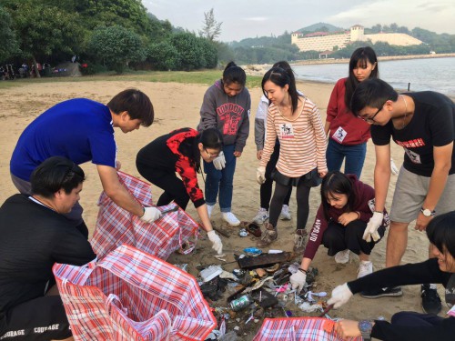 2016.11.13青年100 清潔海灘-垃圾分類